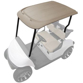 E-Z-GO Modular 2-Passenger Suntop Roof Kit - Stone Beige - 2024-2027 RXV