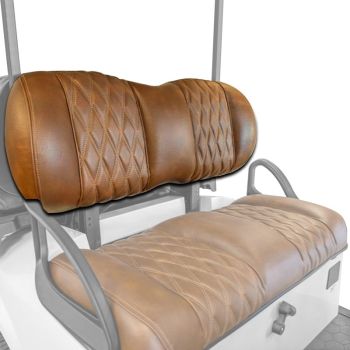 E-Z-GO Signature Seat Back Assembly - Amarillo Brown - 2014-2025 Express Liberty TXT