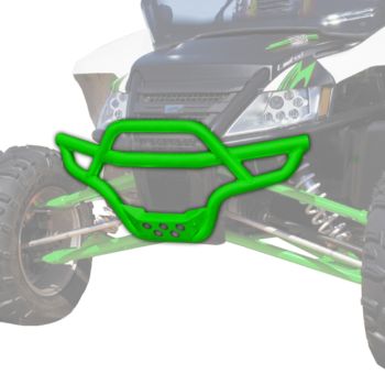 Arctic Cat Aluminum Front Bumper - Team Arctic Green - 2013-2019 Wildcat