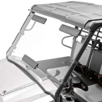 Kawasaki KQR Full Polycarbonate Windshield - 2018-2026 Mule PRO-FXR