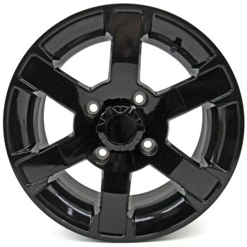 Arctic Cat Black 14x6 Front Aluminum Wheel - 2019-2026 Prowler Pro, Alterra 600