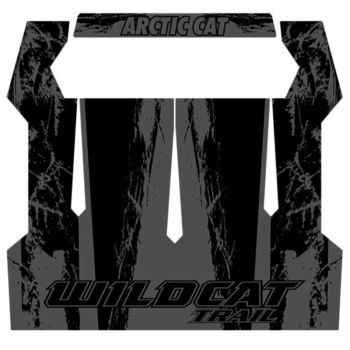 Arctic Cat Black Wrap for Aluminum Roof - 2014 Wildcat Trail XT