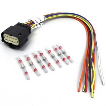 Arctic Cat 12-Wire LCD Gauge Connector Repair Kit - ATV Prowler Wildcat