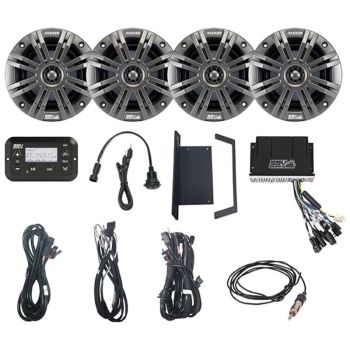 Arctic Cat SSV Works Roof Stereo with Kicker Speakers - 2012-2018 Wildcat