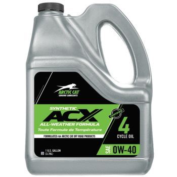 Arctic Cat ACX 0W-40 Synthetic Oil - Gallon