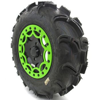 Arctic Cat Maxxis Zilla Tire & Green Wheel - 28x9R14 RH Front