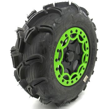 Arctic Cat Maxxis Zilla Tire & Green Wheel - 28x11R14 RH Rear