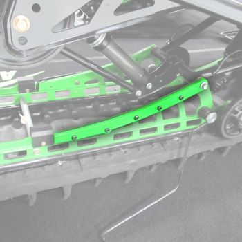 Arctic Cat Rail Brace (Brace Only) - Team Arctic Green - 2012-2015 XF M 141-153-162 inch