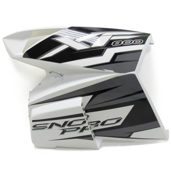 Arctic Cat LH Side Panel - White - 2013 XF 800 High Country Sno Pro