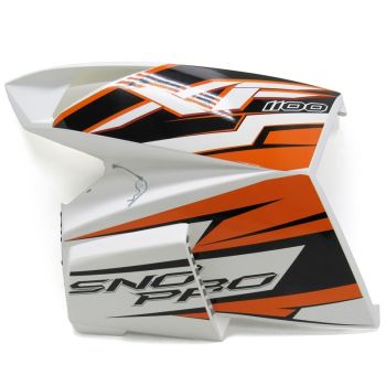 Arctic Cat LH Side Panel - White - 2013 XF 1100 Sno Pro