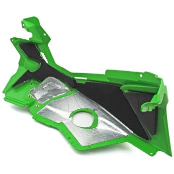 Arctic Cat RH Skid Plate Bellypan - Team Arctic Green - 2016 M ZR 8000 9000