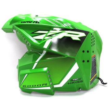 Arctic Cat LH Side Panel - Team Arctic Green - 2016 ZR 6000 R SX