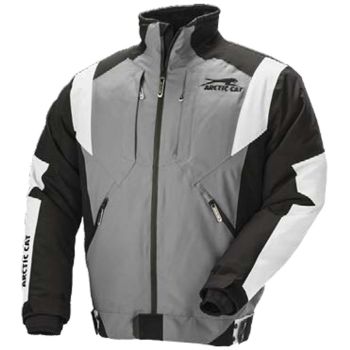 Arctic Cat Men's Peak Jacket - Gray & Black 2XL