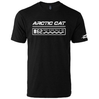Arctic Cat Men's Established T-Shirt - Black & White