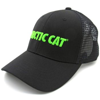 Arctic Cat Classic Trucker Hat - Black & Green
