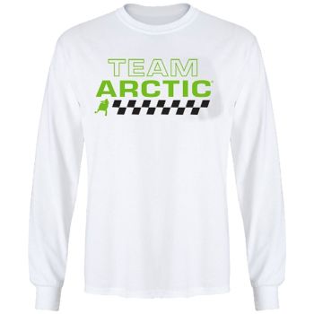 Arctic Cat Men's Team Arctic Long Sleeve Shirt - White & Green