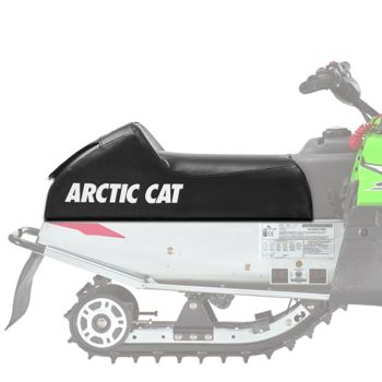 Arctic Cat Seat Cover - Black & White - 2000-2026 120 Youth