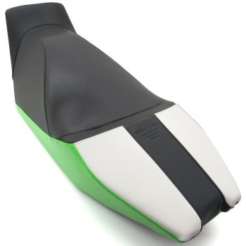 Arctic Cat ProCross Seat - Black, Green, & White - 2012-2017 F M XF ZR