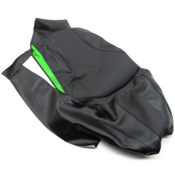 Arctic Cat ProCross Seat Cover - Black, White, & Green - 2014-2018 XF ZR 3000 7000