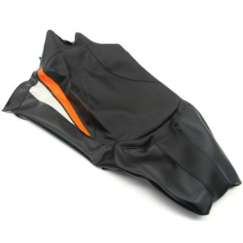 Arctic Cat ProCross Seat Cover - Black, White, & Orange - 2014-2017 XF ZR