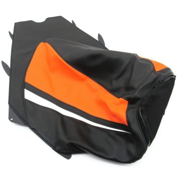 Arctic Cat Mountain Seat Cover - Black, White, & Orange - 2012-2017 Models