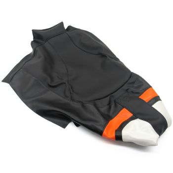 Arctic Cat ProCross Seat Cover - Black, White, & Orange - 2014-2017 XF ZR
