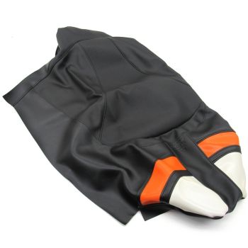 Arctic Cat ProCross Seat Cover - Black, White, & Orange - 2014-2018 XF ZR 3000 7000