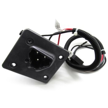 E-Z-GO OEM 48-Volt Delta-Q Charger Receptacle - 2010-2022 Models