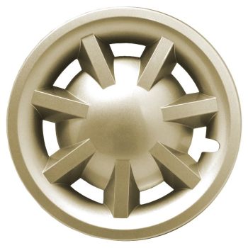 E-Z-GO 8-inch Gold Wheel Cover - E-Z-GO, Club Car, Yamaha
