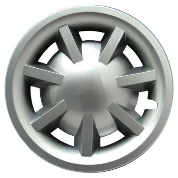 E-Z-GO 8 inch Silver Wheel Cover - E-Z-GO, Club Car, Yamaha