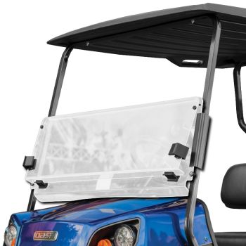 E-Z-GO Clear Split Windshield Kit - 2017-2021 TXT 72V with 54 inch Top