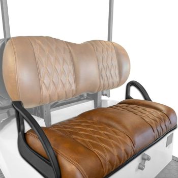 E-Z-GO Signature Seat Bottom Assembly - Amarillo Brown - 1994-2025 Express Medalist TXT