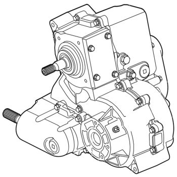 Arctic Cat Rear Transaxle Assembly - 2017 Stampede