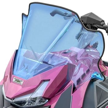 Arctic Cat Blue Tint Mid Touring Windshield - 2024-2027 Catalyst