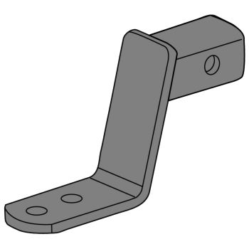 E-Z-GO 2-inch Receiver Drop Hitch