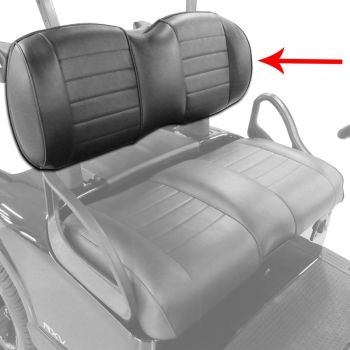 E-Z-GO Premium Seat Back Assembly - Black - 2016-2025 RXV