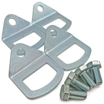 Cushman D-Ring Tie-Down Kit for Plastic Bed - 2016-2025 Hauler
