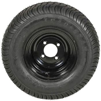 TIRE/WHEEL,KENDA,K399,205/65-10, 6P-ASSY