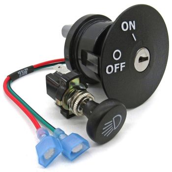 E-Z-GO Common Ignition Switch Retrofit Kit - 2017-2022 TXT ELiTE with Lights