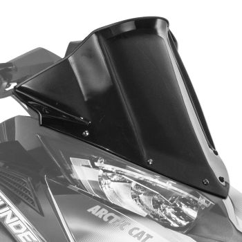 Arctic Cat Mid Windshield - Black - 2014-2027 BC M NOR PTA Riot XF ZR