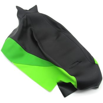 Arctic Cat Mountain Seat Cover - Black & Green - 2012-2017 Models
