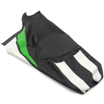 Arctic Cat ProCross Seat Cover - Black, White, & Green - 2014-2018 XF ZR 3000 7000