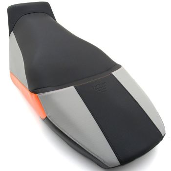 Arctic Cat Heated Front Seat - Black, Orange, & Gray - 2015-2019 Pantera XF CrossTour 7000