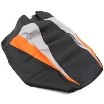 Arctic Cat Mountain Seat Cover - Black, Gray, & Orange - 2018-2025 Models
