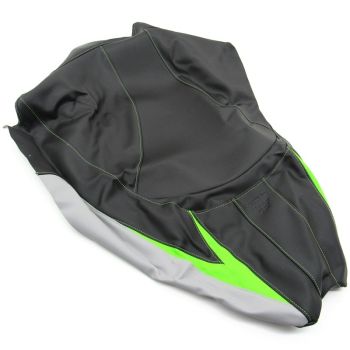 Arctic Cat ProCross Seat Cover - Black, Gray, & Green - 2017-2026 ZR 7000 9000