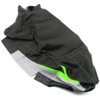 Arctic Cat ProCross Seat Cover - Black, Gray, & Green - 2017-2024 ZR 6000 8000