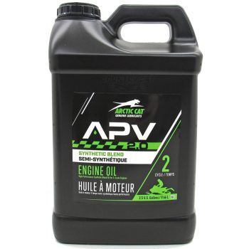 Arctic Cat APV 2.0 Synthetic Blend 2-Stroke Injection Oil - 2.5 Gallon