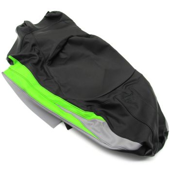 Arctic Cat Seat Cover - Black, Gray, & Green - 2018-2023 ZR 6000 R XC