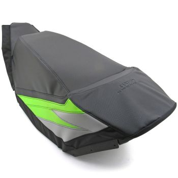 Arctic Cat Sno Cross Seat - Black, Gray, & Green - 2019 ZR 6000 R SX