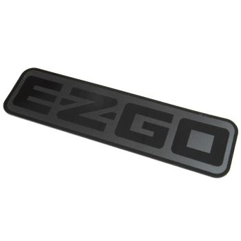 E-Z-GO Blacked-Out Front Cowl Decal - 8.75 x 2.375 inch